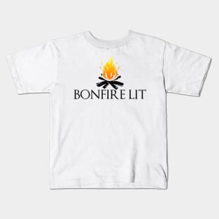 Dark Souls: Bonfire Lit Kids T-Shirt